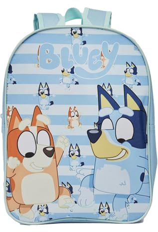 Bluey & Bingo Backpack Kids School Bag Childrens Boys & Girls - Blue