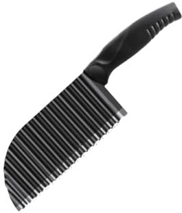 TOPBATHY Wellen Kartoffelschneider Edelstahl Kartoffelschneider Edelstahl Crinkle Slicer Crinkle Cutter Wellen