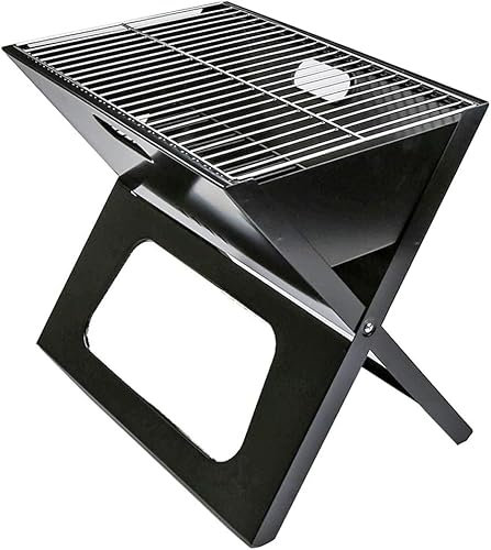 MYVVKIA Barbecue Portable Grill Pliable Barbecue léger Fumeur Grill au Charbon de Bois pour Pique-Nique Jardin Plage Voyage Barbecue fête