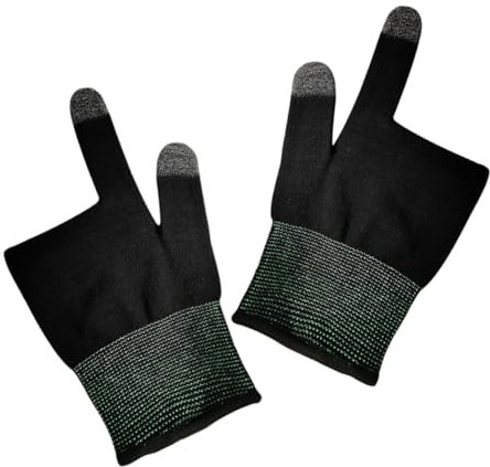BCOATH Gaming Handschuhe Für Damen Fingerlos Aus Robustem Material Bequem Und Sicher Für Handyspiele Atmungsaktiv Und Schweißhemmend Praktisch Zu Tragen