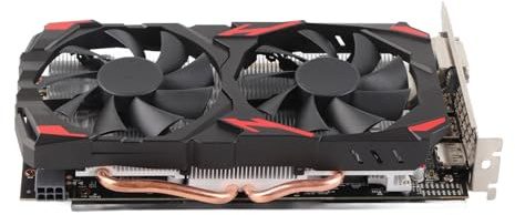 RX 580 Graphics Card 1284MHz 256bit GDDR5 Dual Fan Gaming Graphics Card 16X PCI Express 3.0 3X DVI Port