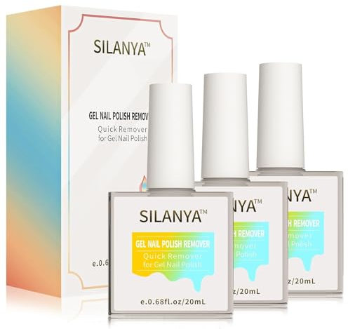 Nagellackentferner, schnell & einfach, für UV-Gel, Acryl- & Naturnägel, kein stechender Geruch, schonend & effektiv, entfernt Gelpolitur in 3 Minuten, ideal für DIY-Maniküre zu Hause