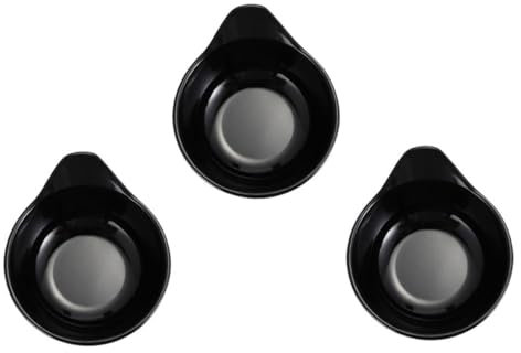 Ciieeo 3 Piezas Plato Para Salsa Asa Plato Para Mojar Hogar Tazón Para Salsa Multifunción Para Uso Cocina