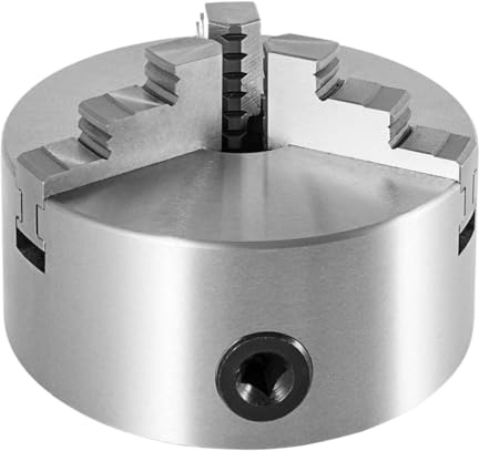 Drehfutter K12 K72 4 Backen K11 3 Backen manuell selbstzentrierend unabhängig umkehrbar for Schleif-, Fräs- und Bohrmaschinen für die Holzbearbeitung(K72-100 4-Jaw)
