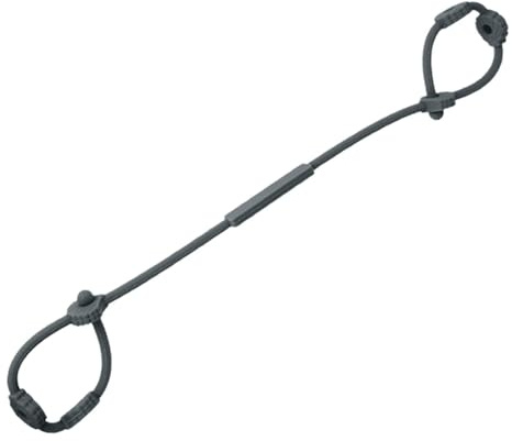 Toy Strap – silikonhållare | leksak säkerhetsband | justerbar kedja för barnvagnar och, livsmedelssäker silikongrepphållare, uppsättning av 4 färgglada bitringband resetillbehör