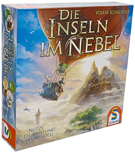 Schmidt Spiele Die Inseln im Nebel, Kennerspiel für 2-4 Spieler, ab 10 Jahren