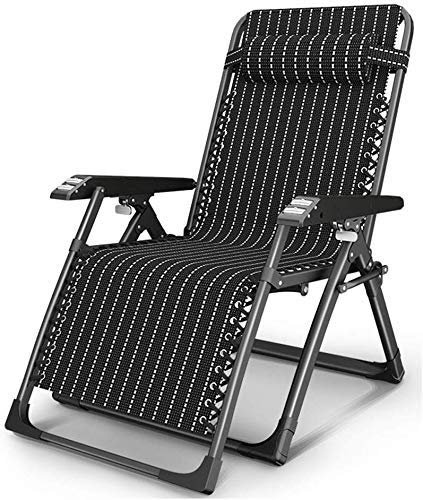 Camping Stühle Garden Loungers Klappstuhl Sun Lounger Liegestuhl, Klappstuhl Balkon Mittagspause Stuhl Büro Summer Nap Stuhl, tragbarer Outdoor Beach Chair