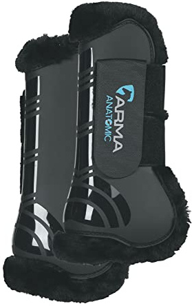 Shires ARMA SupaFleece Gamaschen – Black Cob