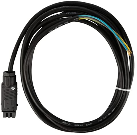 Schellenberg 17143 Raffstorestecker 3 m, STAK3 Stecker mit 4-adrigem Kabel für aussen Jalousien, verbindet den Raffstore Motor Plus mit einem Bedienelement