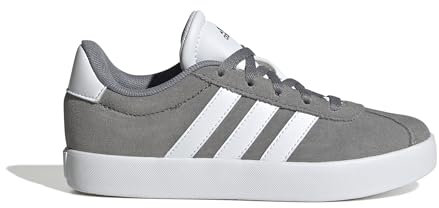 adidas Unisex Kinder VL COURT 3.0 SHOES, grey three/Cloud white/grey two, 37 1/3 EU