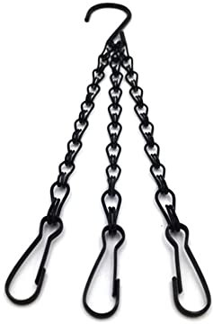 Hanging Chains for Plants Flower Pot Basket Chains Replacement Chain Hangers for Hanging Plants Metal Garden Plant Hangers Replacement Chain-35.5CM