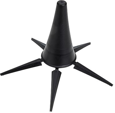 ibasenice Metallhalter Klarinettenständer Trompeteninstrumentenständer Klarinettenkoffer Klarinettenhalter Kleiner Ständer Blasinstrumentenständer Oboenständer Metallhalterung Metallständer