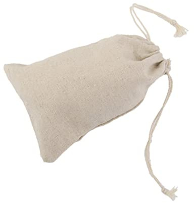 Sacchetti in Juta Lino Coulisse 10 Pezzi 15x20 Cm Beige | Caramelle e Trucchi, Apertura e Chiusura Facili, Sacchetti Regalo per Feste, Formato Compatto