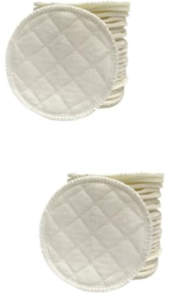 ifundom 24pezzi Coppette Assorbilatte Lavabili Cotone Reutilizzabili Ultra Assorbenti e Impermeabili Per Allattamento Maternità Per e Perdite Di Latte