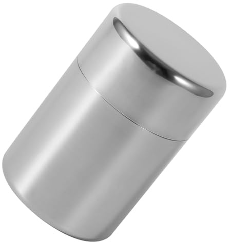 Latas de té de Acero Inoxidable, Botes de Almacenamiento de Azúcar y café con Tapa Deslizante, Contenedores de té para Aventuras Al Aire Libre y Hogar (Cocoarmagfn5ecw41-02)