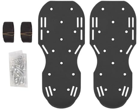 Lawn Aerator Shoes | 2X Aerating Shoes Lawn Spike Aerator | Aerate Lawn Tools, Heavy Duty Spiked Aerating Sandals, Yard Aerator for Yard Patio Lawn Garden