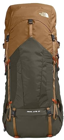 THE NORTH FACE NF0A81CG55M TRAIL LITE 50 Zaino sportivo Uomo Utility Brown-New Taupe Taglia SM
