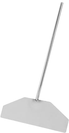 FUNOMOCYA Spatola in Acciaio Inossidabile per Crepes e Pancake Raschietto Ergonomico per Cucina Utensile Versatile per Padelle e Cottura Facile da Pulire