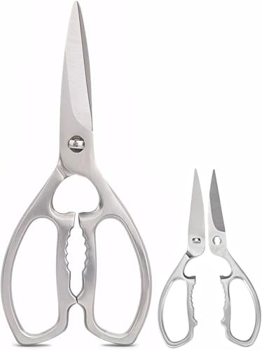 Vollständiger Edelstahl trennbare scharfe leistungsstarke Küchenschere Multi-Zweck Heavy Duty Geschirrspüler sichere Lebensmittel-Schere Küchenschere für Hühnchen Geflügel Knochen