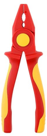 Alicates aislados de 1000 V para herramienta de instalación y reparación eléctrica con cómodo diseño de mango ergonómico