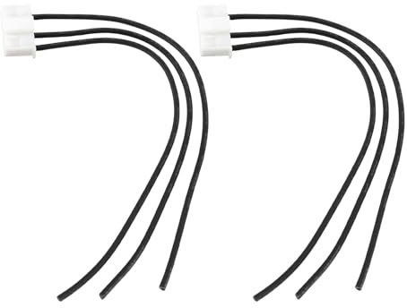 eMagTech Arnés de Conector para Faros Delanteros de Xenón de Coche 2 Piezas 7 Pines Calibre 18 AWG Compatible con Ford Focus 15 Cm