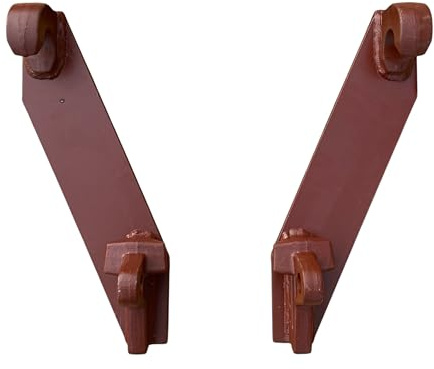 Koppelhaken Euroaufnahme zum Anschweißen für Frontlader, Koppelplatten