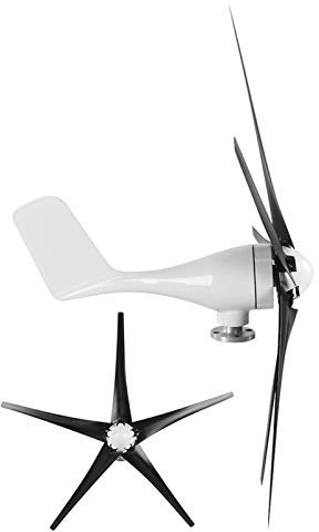 YWBL-WH Kit de Turbinas Eólicas de 800W, Alta Eficiencia, Ajuste Automático de Dirección del Viento, Amplio Rango de Operación, Instalación Fácil para el Equipo de Maquinaria Dynamo (12V)