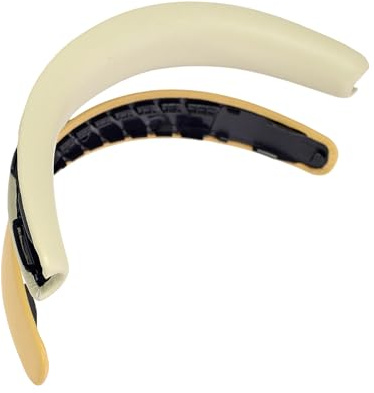 Beimus fårskinn pannband för hörlurar hållbarhet ergonomisk design andas bekvämt utökat slitage lyxigt pannband