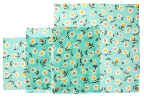 TOYZFRIENDY 3pcs Fresh-Keeping Cloth Household Beewax Wraps Reusable Food Covers for Bowl Covers Practical Food Beewax Wraps