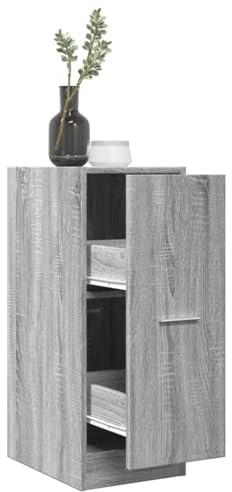 Mokuyary Sonoma - Armadio per farmacia, 30 x 41 x 77,5 cm, in legno per farmacia, per soggiorno, medicine e medicazioni