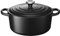 Le Creuset Cocotte Evolution de hierro fundido con tapa, Ø 22 cm, Redonda, Todas las fuentes de calor incl. inducción, 3,3 l, Negro mate