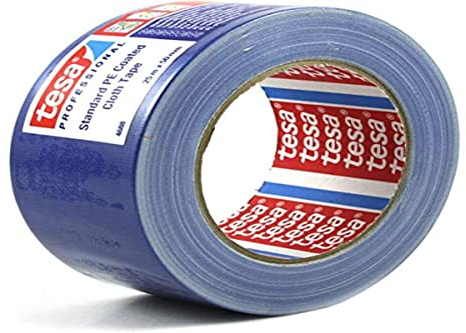 TESA 04688-00044-00 - Cinta de tejido Gaffer serie 4688-25m x 50mm Azul