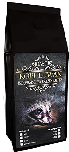 Kopi Luwak Arabica Speciality of Indonesia 200 g Coffee Beans Gourmet Coffee