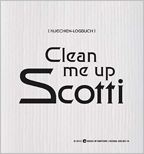 House of Emotions Spüllappen, Abwaschlappen Clean Me Up Scotti