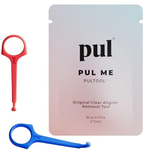 Clear Aligner Removal Tool for Invisalign av PULTOOL - Smile Direct Club Removal Tool - Invisible Aligner Remover - Aligner Remover - Retainer Remover - Invisalign Tool - Invisalign - 2 Pack