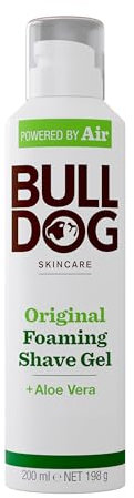 BULLDOG SKINCARE - Original Foaming Shave Gel | Smooth and conditioning | 200 ml