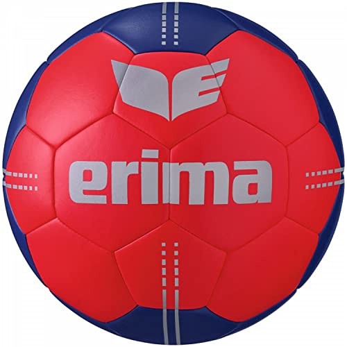 Erima Pure Grip No. 3 Hybrid Handboll (7202102), röd/new navy, 2