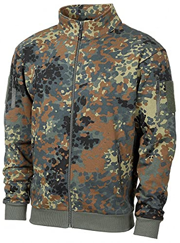 MFH Sweatjacke Tactical (Flecktarn, XXL)
