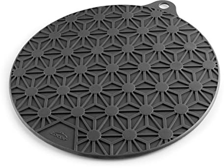 LACOR 63042 Sottopentola Magnetico Grip, tovaglia Protettiva ad Alte Temperature, Protezione in Silicone, 4 potenti magneti integrati, Senza BPA, 20 cm