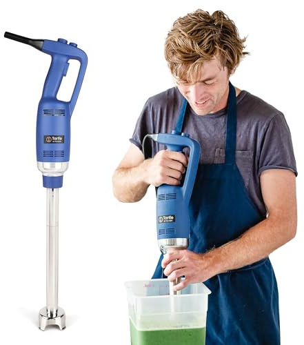 TK Commercial Immersion Blender, 500 Watt/.5 HP Variable Speed Motor, 16,000 RPM Heavy Duty with Performance Assurance - 18