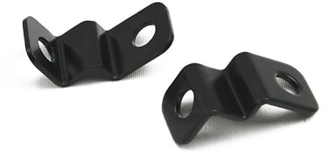 Schwarz Motorrad M8 8 mm Brems-Kupplungshebel Bottom Bolt Mount Blinker Halterung Halter Relocater für Harley Cruiser Chopper Bobber Vintage Retro Old School Custom