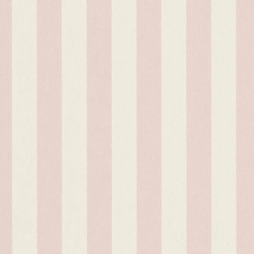 Erismann Papier peint | Collection Versailles | 10290-05 | Papier peint non tissé | Rayures/vagues | 0,53 x 10,05 m | Rose | Salon | Couloir | Bureau | Cuisine | Salon