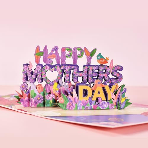 Muttertag Karte, Karte Muttertag Pop Up Karte, Geburtstagskarte 3D,Geburtstagskarte Pop-up – Muttertag Geschenk Mama.