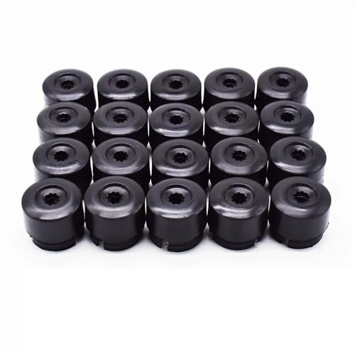 ZHjLut Wheel lug bolts Compatible with VW for Transporter T5 T6 2003-2020 Car Wheel Nut Auto Hub Screw Cover Protection Caps