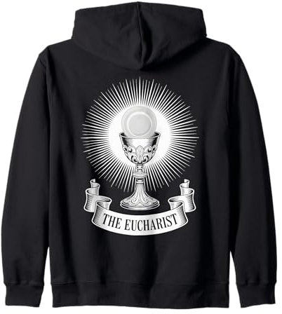Calice Eucharistie Sacrement Sainte Communion Sweat à Capuche