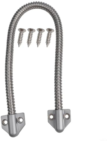 Manguito de protección de cableado de acero inoxidable esencial para la instalación de sistemas de control de acceso (301)