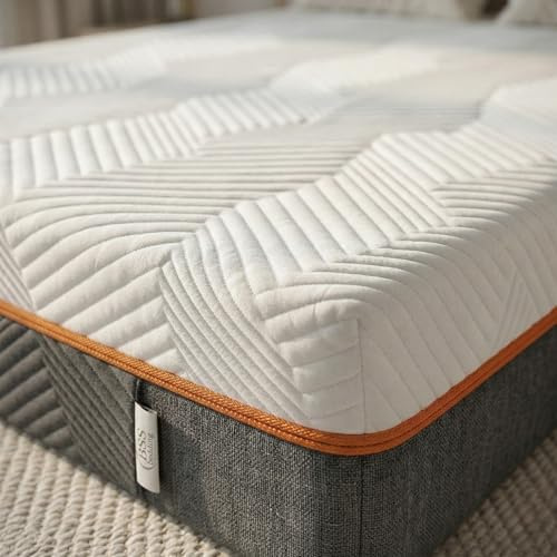 BSS BEDDING Kaltschaummatratze 140x200 cm, 22 cm hoch, 2-in-1 Härtegrad H3/H4 (wendbar: Oben H3, unten H4), Rollmatratze, 7-Zonen Memory Foam, ergonomisch & atmungsaktiv, waschbarer Bezug