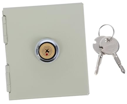 Angoily Boîtier De Prise Électrique Verrouillable Type 86 – Cache-prises Robuste Avec Verrou De Sécurité Garçon Et Filles – Protection Anti-poussière Résistante – Usage Intérieur Et Extérieur –
