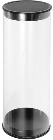 predolo Tubo per Palline da Golf, Custodia per Palline da Golf, Accessori da Golf Rotondi, Trasparente, 45 Mm
