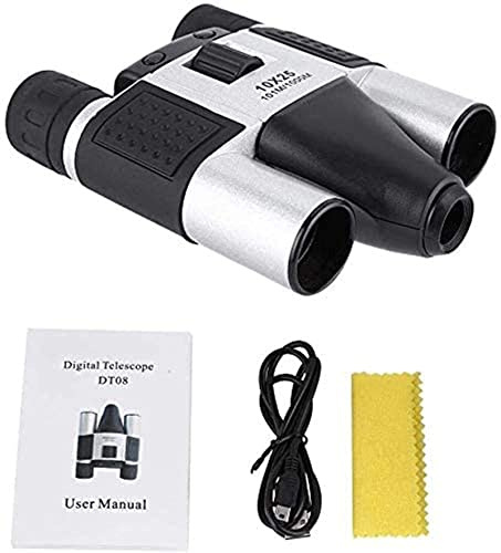 Binocolo Telescopio per Fotocamera Digitale, binocolo Dt08 10X25 per Registrazione Video DVR per Sport all'Aria Aperta